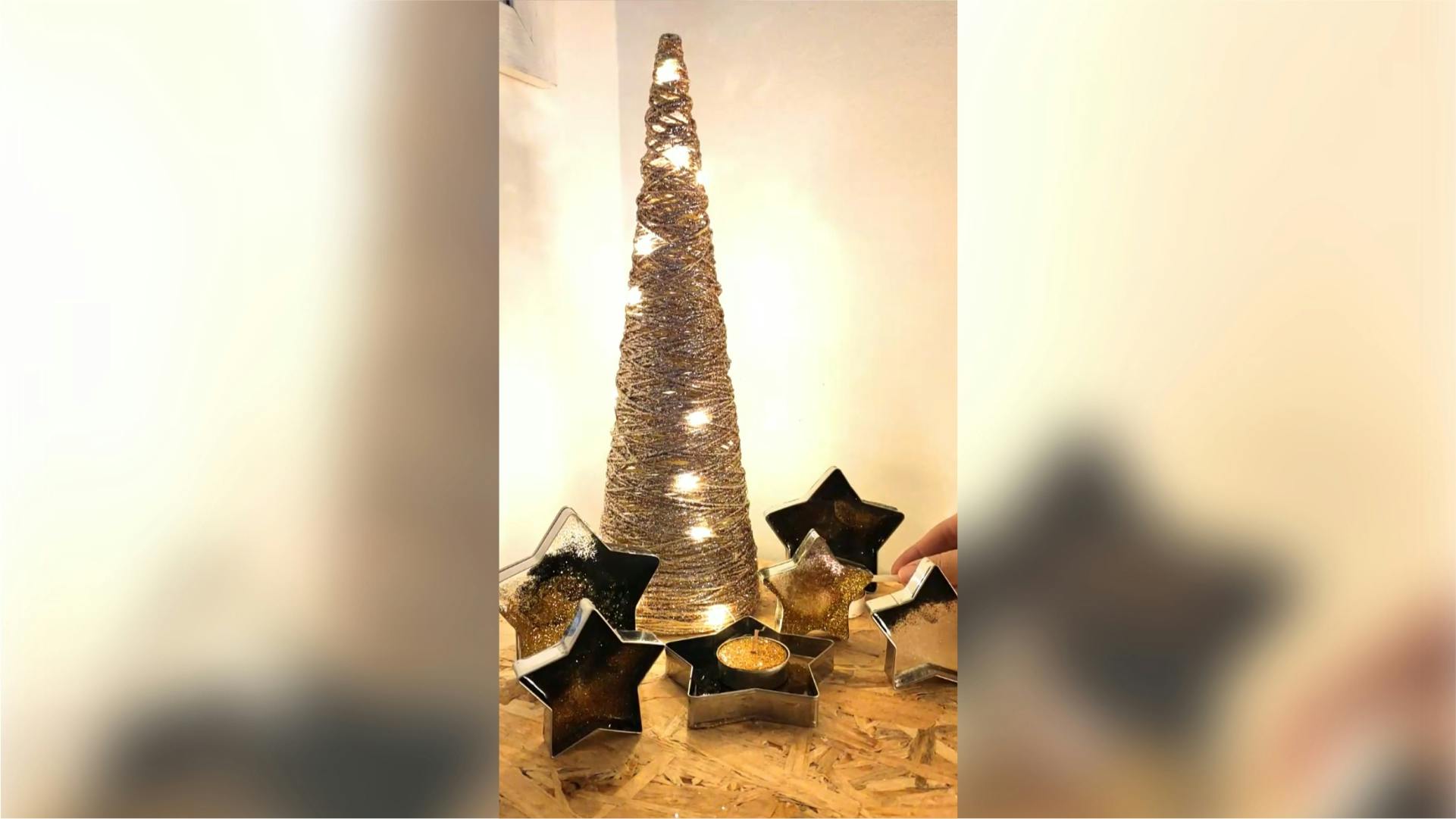 Χριστουγενιάτικα διακοσμητικά με Υγρό Γυαλί | Christmas decorations with epoxy Maxidecor
